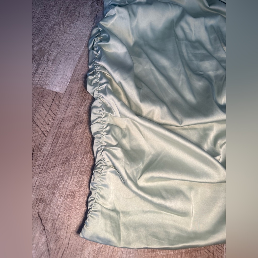 Rosedress NWT Size Small, mint green, skinny strap open back mini w/back detail - Picture 10 of 14